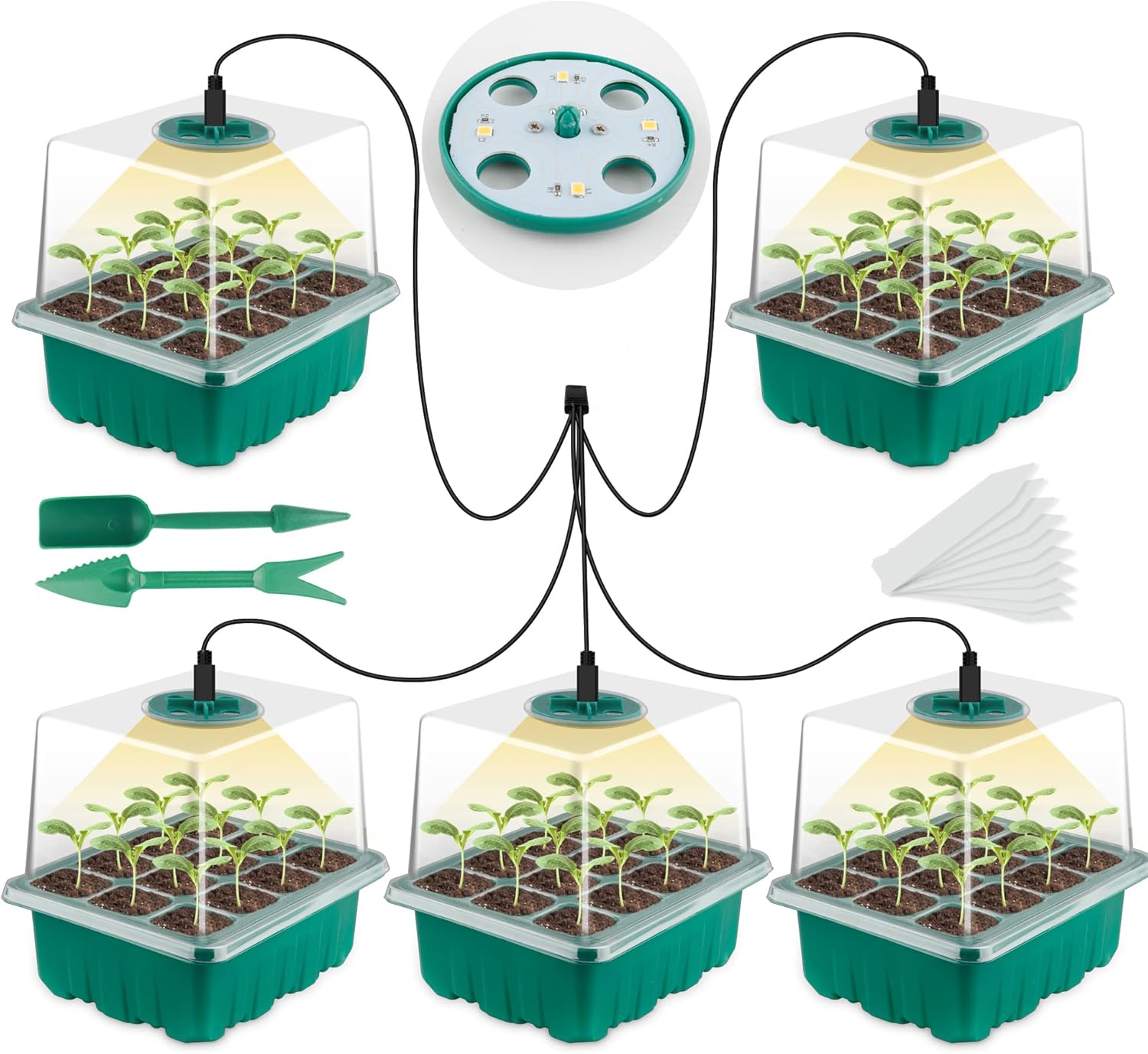 Seed Starter Tray with Grow Li - Humidity Dome Kit incelemesi ve fiyatı