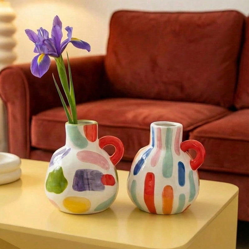 Modern Geometric Ceramic Vase  - Propagation Station Vase incelemesi ve fiyatı