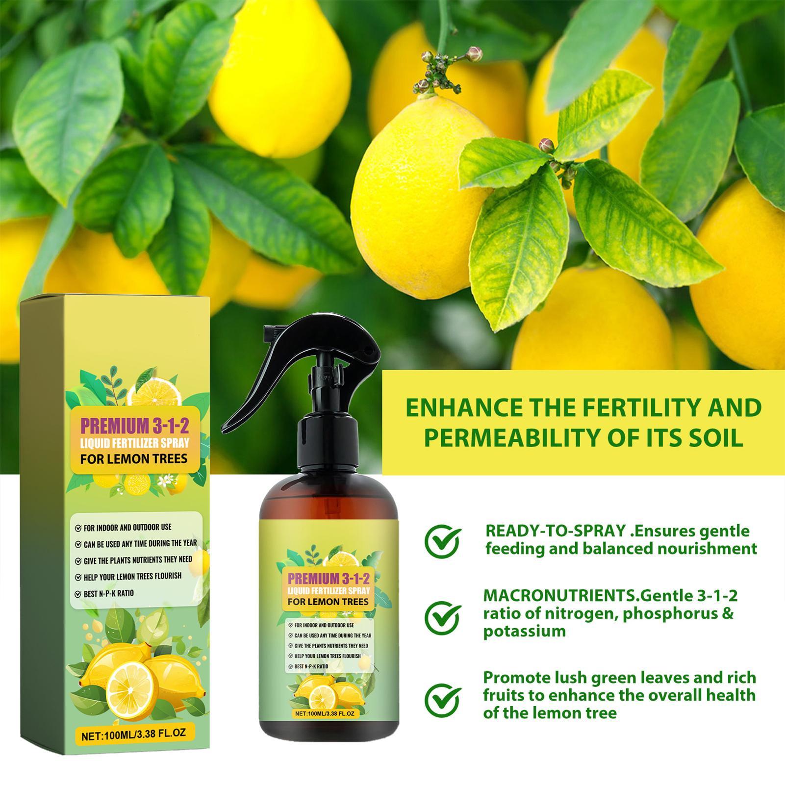100ml Lemon Tree Fertilizer Le - Root Stimulator Liquid incelemesi ve fiyatı