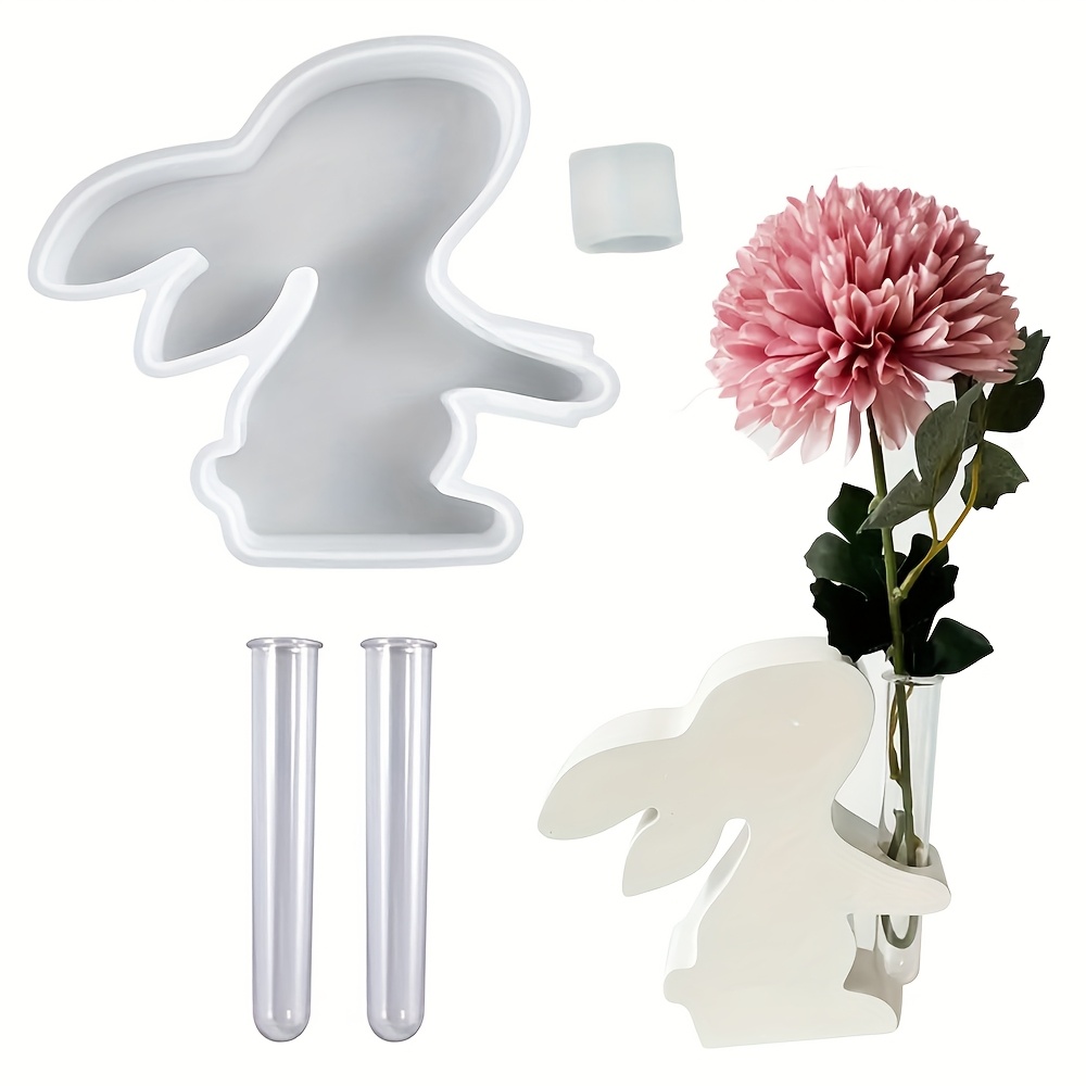4pcs/set Easter Bunny Silicone - Propagation Station Vase incelemesi ve fiyatı