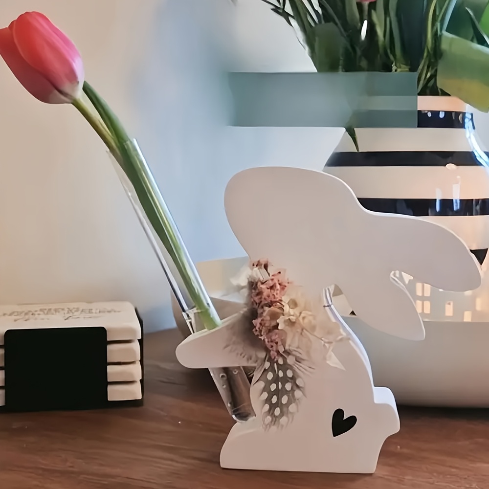 4pcs/set Easter Bunny Silicone - Propagation Station Vase incelemesi ve fiyatı