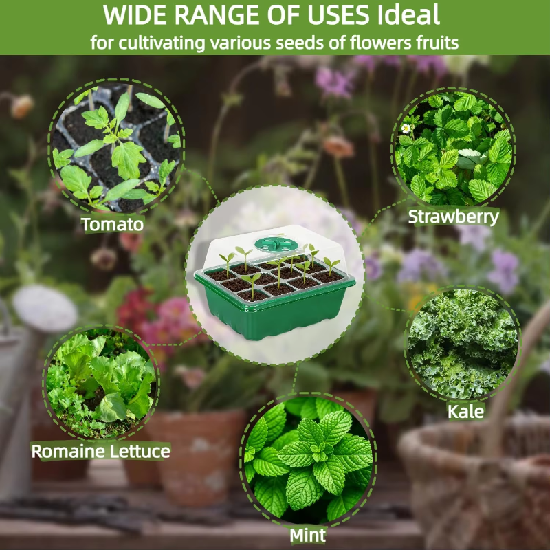 Seed Starter Tray Mini Greenho - Humidity Dome Kit incelemesi ve fiyatı