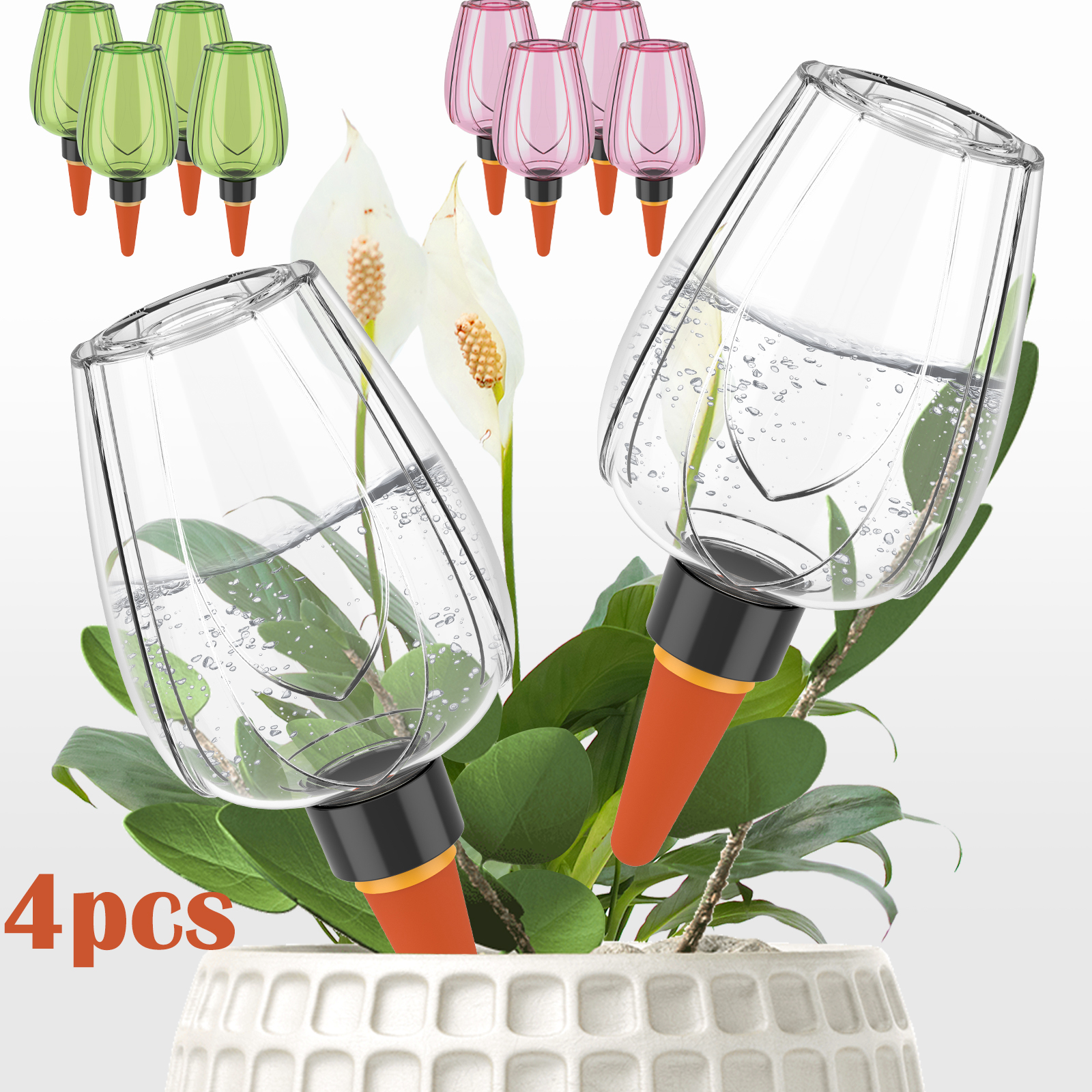 4Pcs Plant Watering Balls 350M - Self Watering Insert incelemesi ve fiyatı
