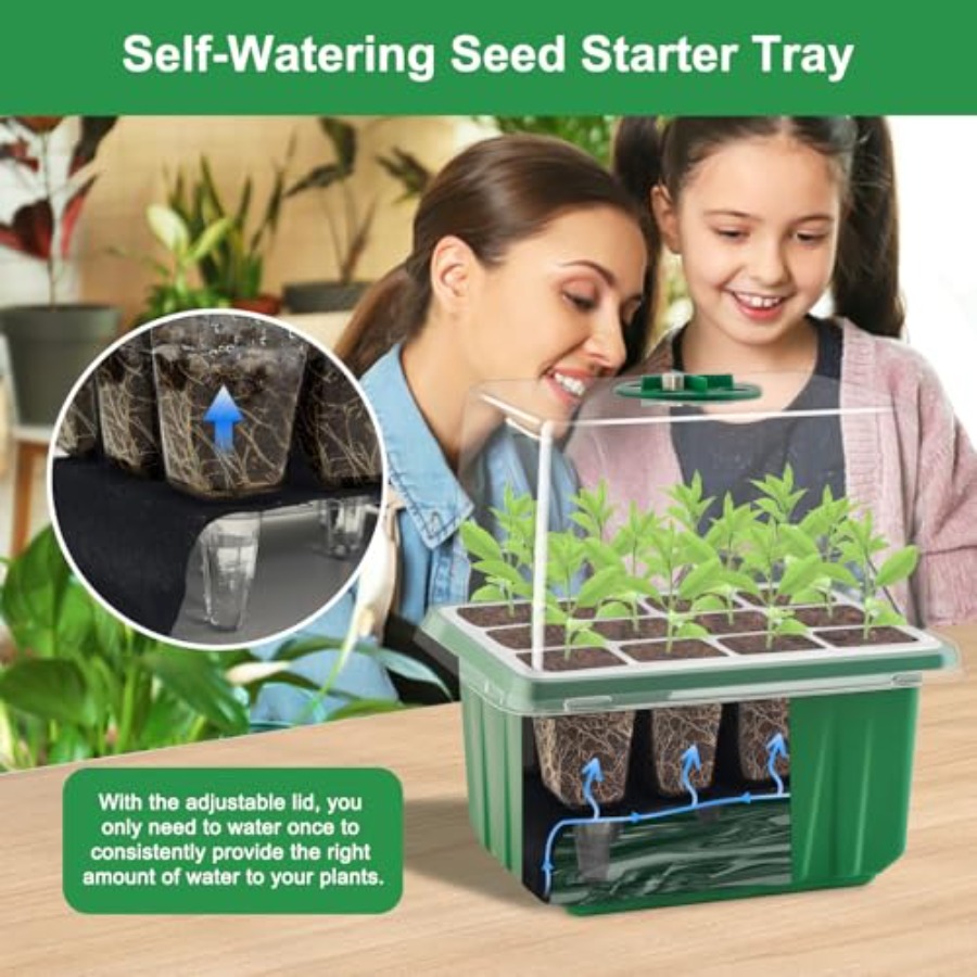 Seed Starter Tray with Light 6 - Humidity Dome Kit incelemesi ve fiyatı