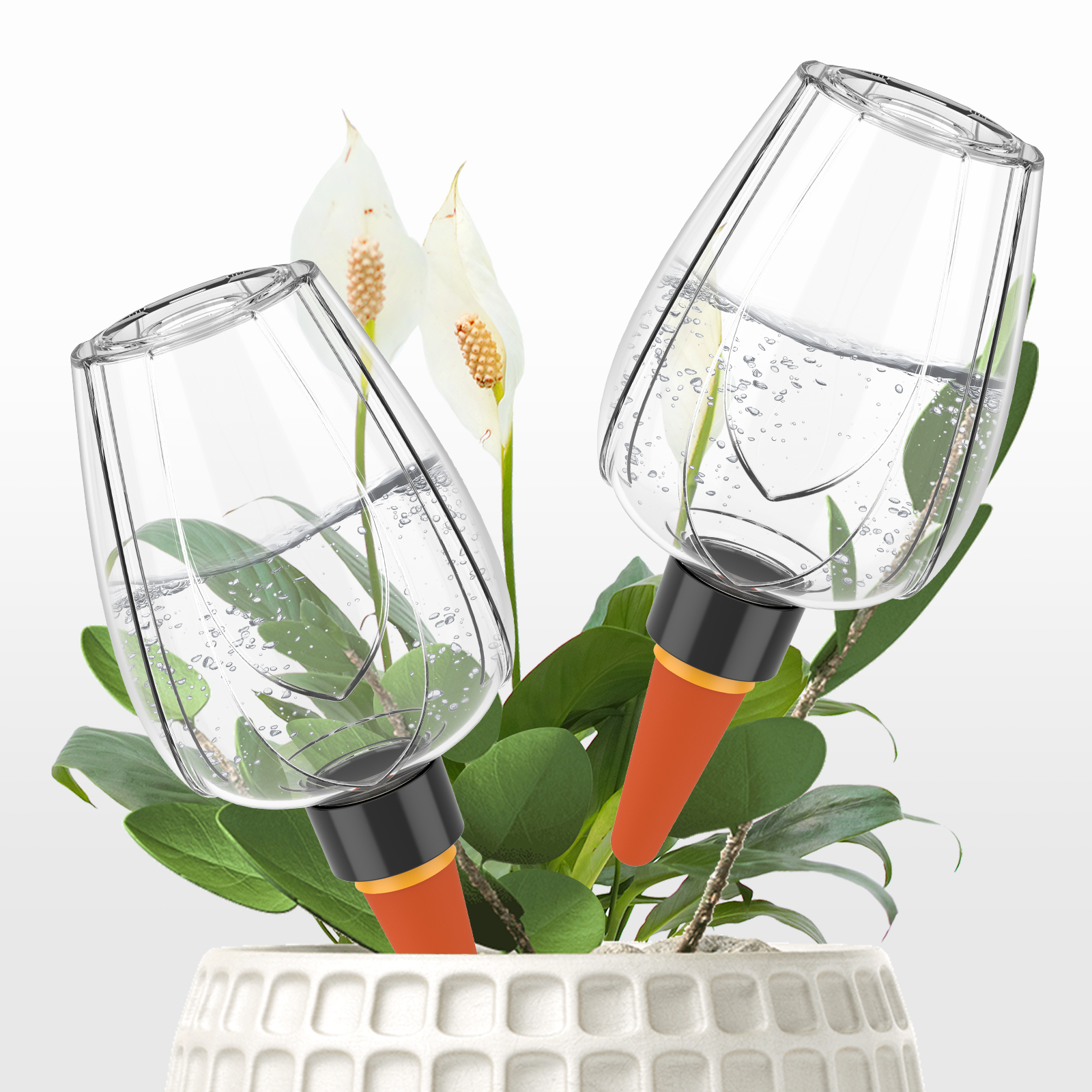 4Pcs Plant Watering Globe Clea - Self Watering Insert incelemesi ve fiyatı