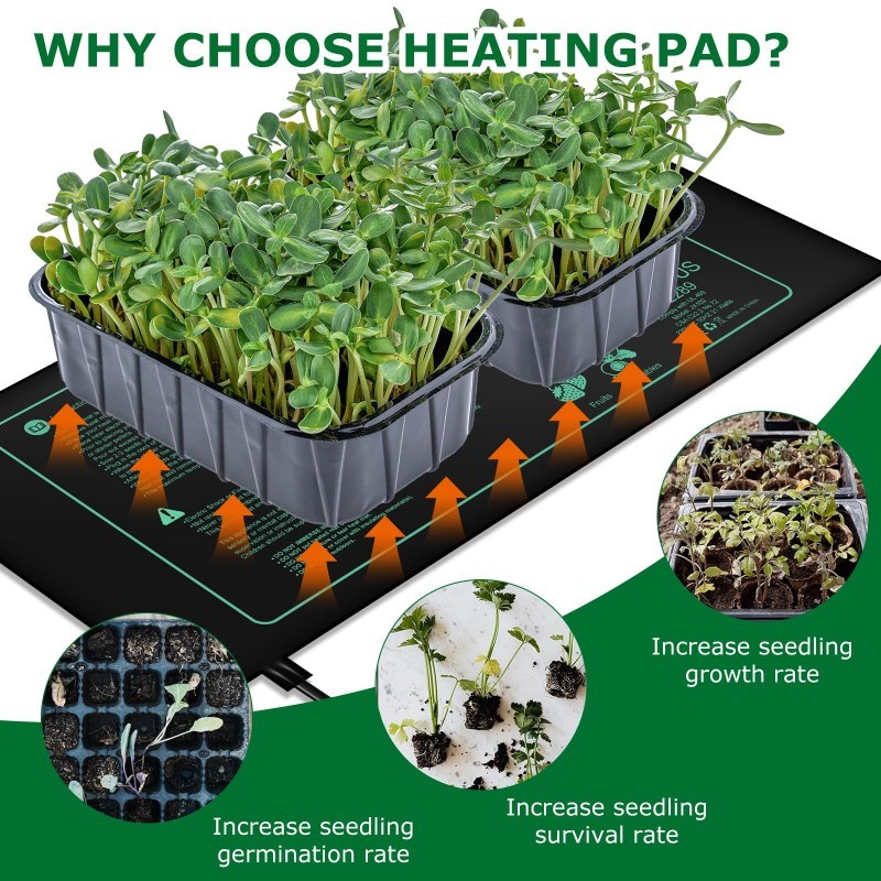 Seedling Heating Mat  Indoor P - Rooting Gel Clone incelemesi ve fiyatı