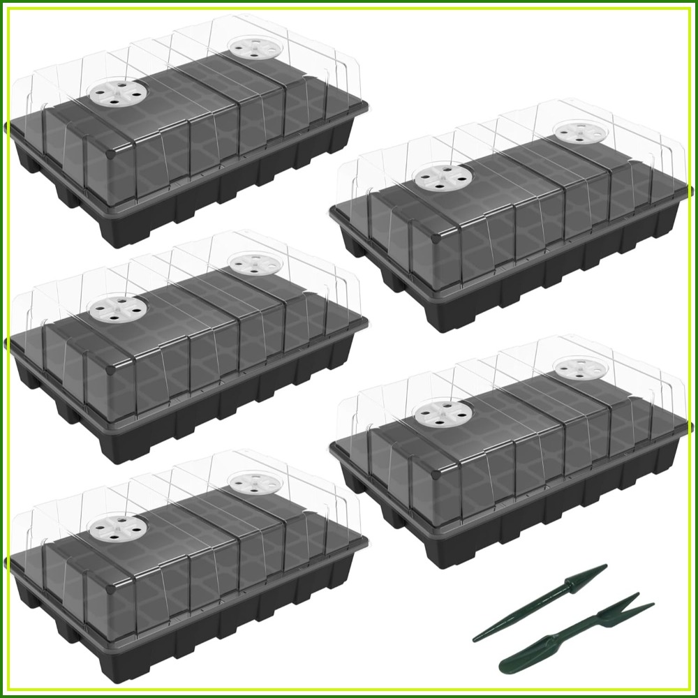 5-Set Seed Starter Tray Kits,  - Humidity Dome Kit incelemesi ve fiyatı