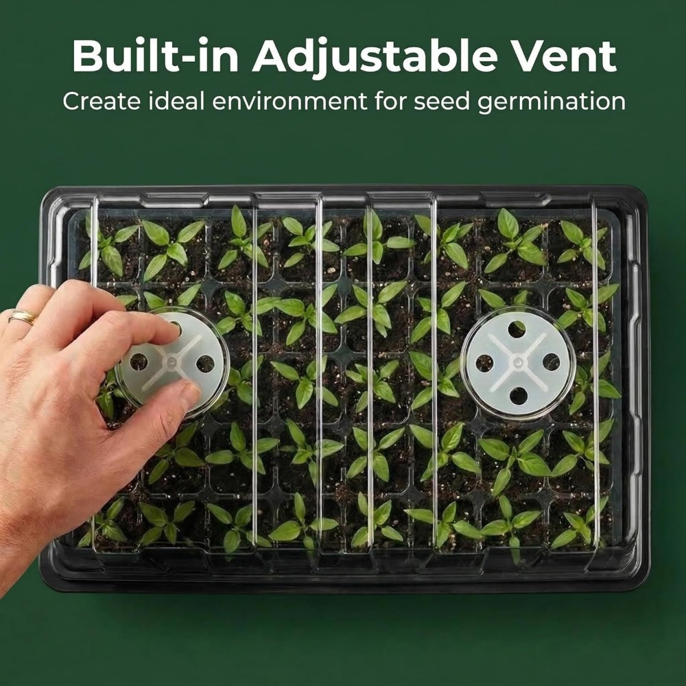 5-Set Seed Starter Tray Kits,  - Humidity Dome Kit incelemesi ve fiyatı