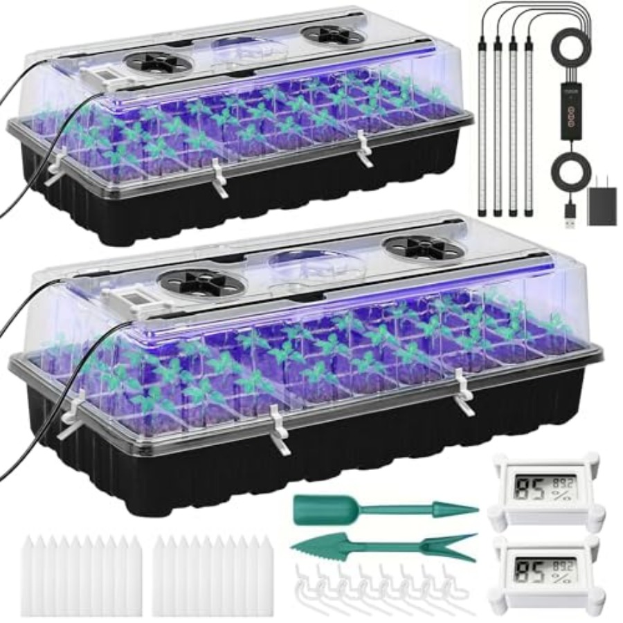 Seed Starter Tray with Grow Li - Humidity Dome Kit incelemesi ve fiyatı