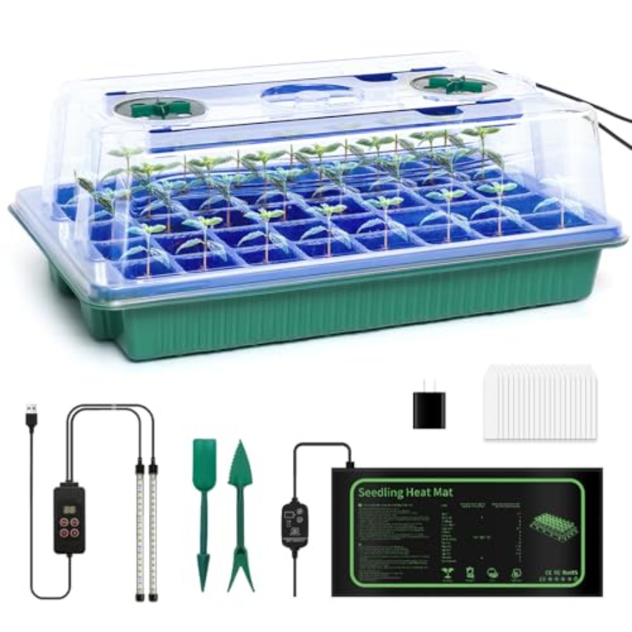 Seed Starter Kit with Grow Lig - Humidity Dome Kit incelemesi ve fiyatı