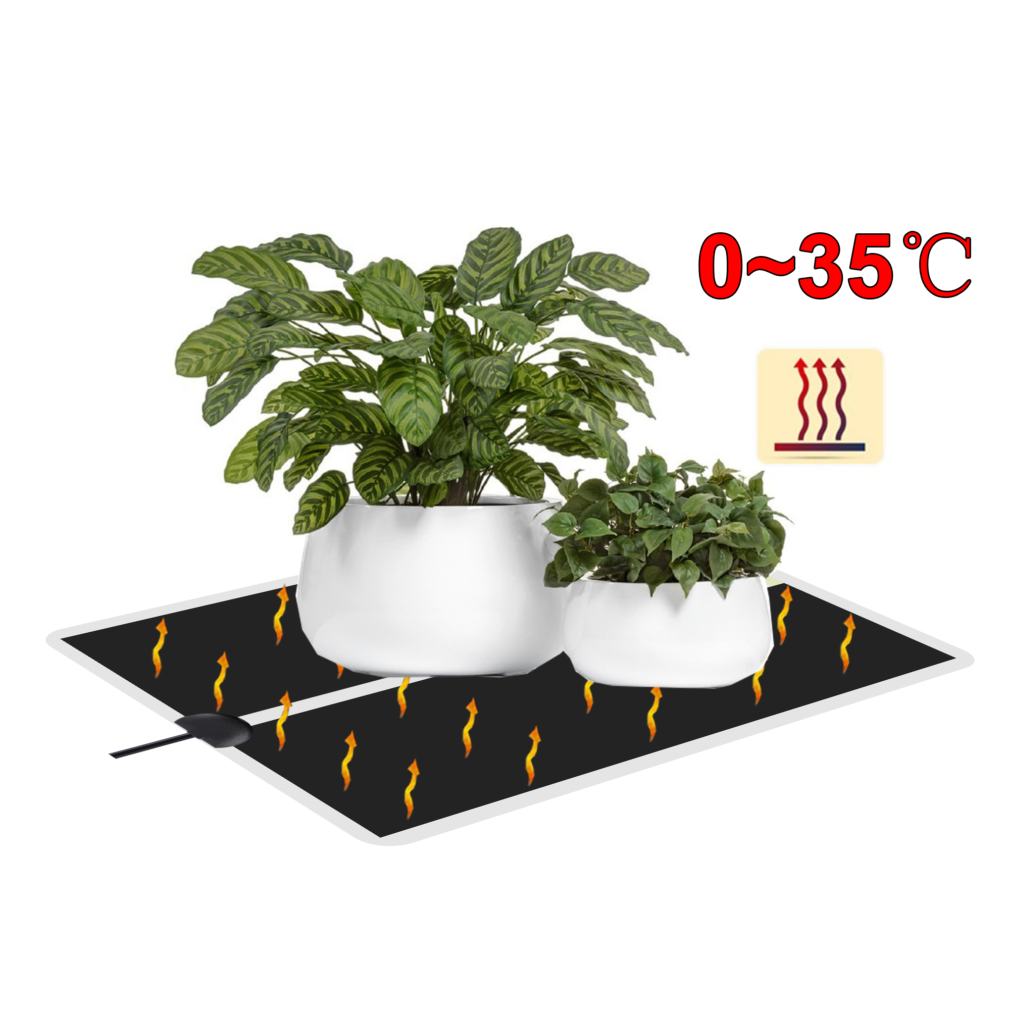 5~45W Seedling Heat Mat 220V~2 - Heat Mat Seedling incelemesi ve fiyatı