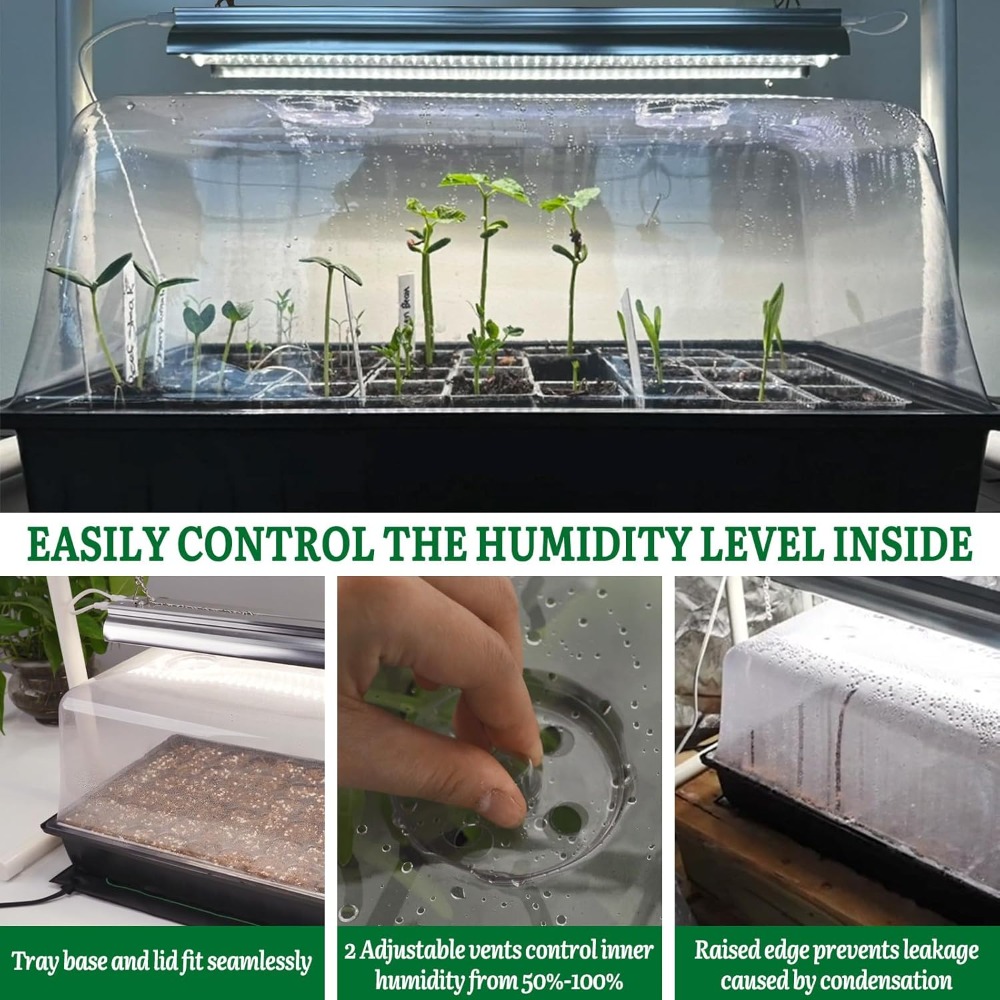 Seed Starter Kit with Grow Lig - Humidity Dome Kit incelemesi ve fiyatı