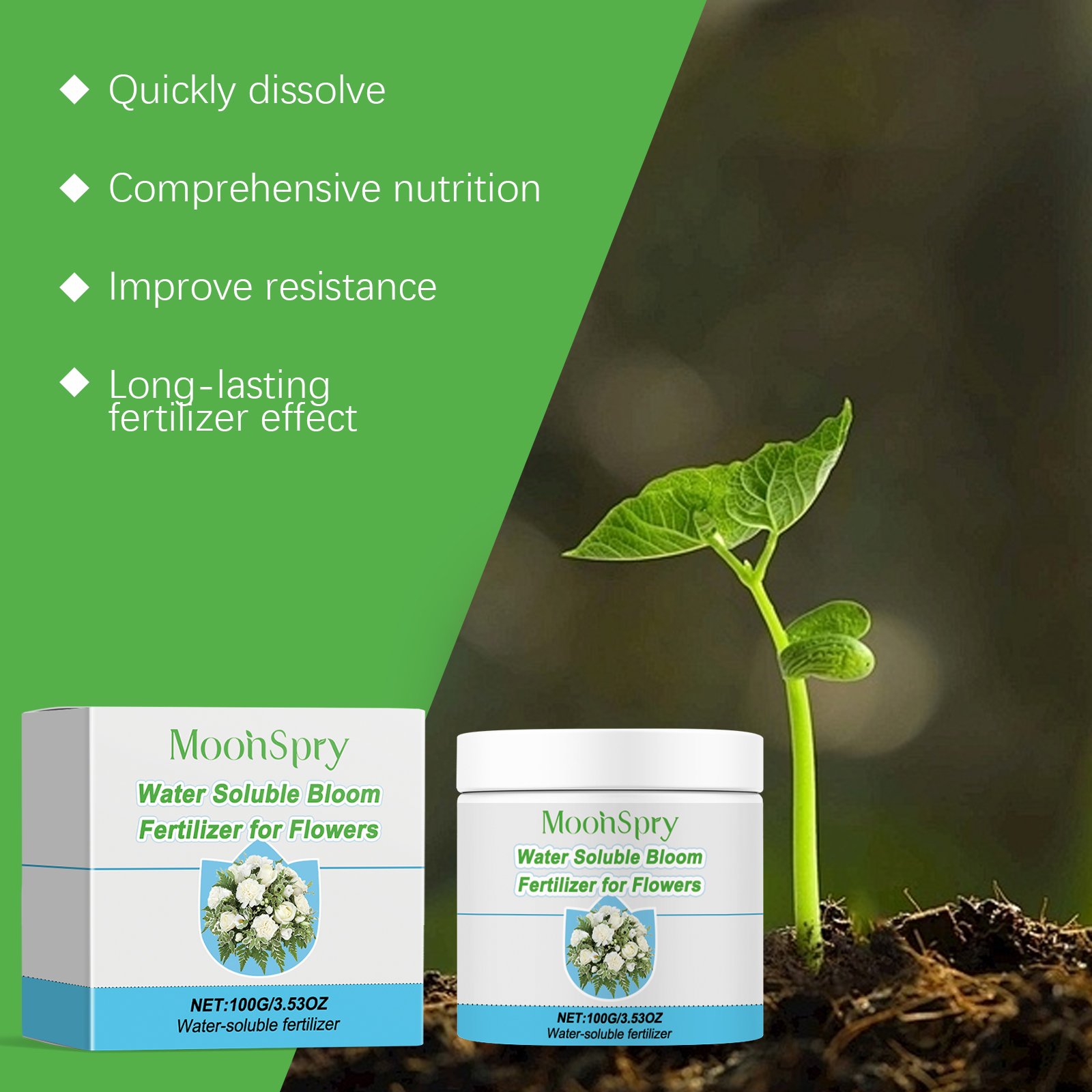 Water Soluble Bloom Fertilizer - Root Stimulator Liquid incelemesi ve fiyatı