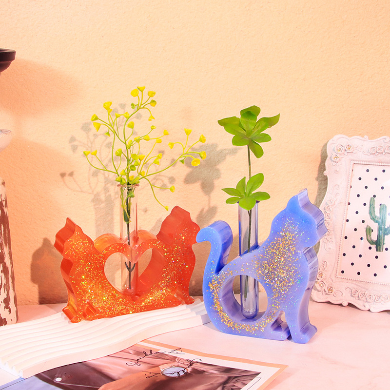 Cat Shaped Resin Molds Vase Si - Propagation Station Vase incelemesi ve fiyatı