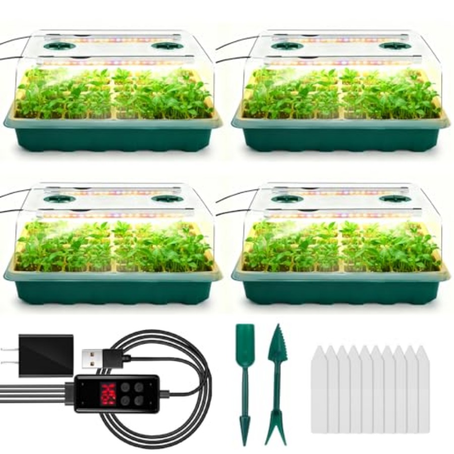 Seed Starter Tray with Grow Li - Humidity Dome Kit incelemesi ve fiyatı