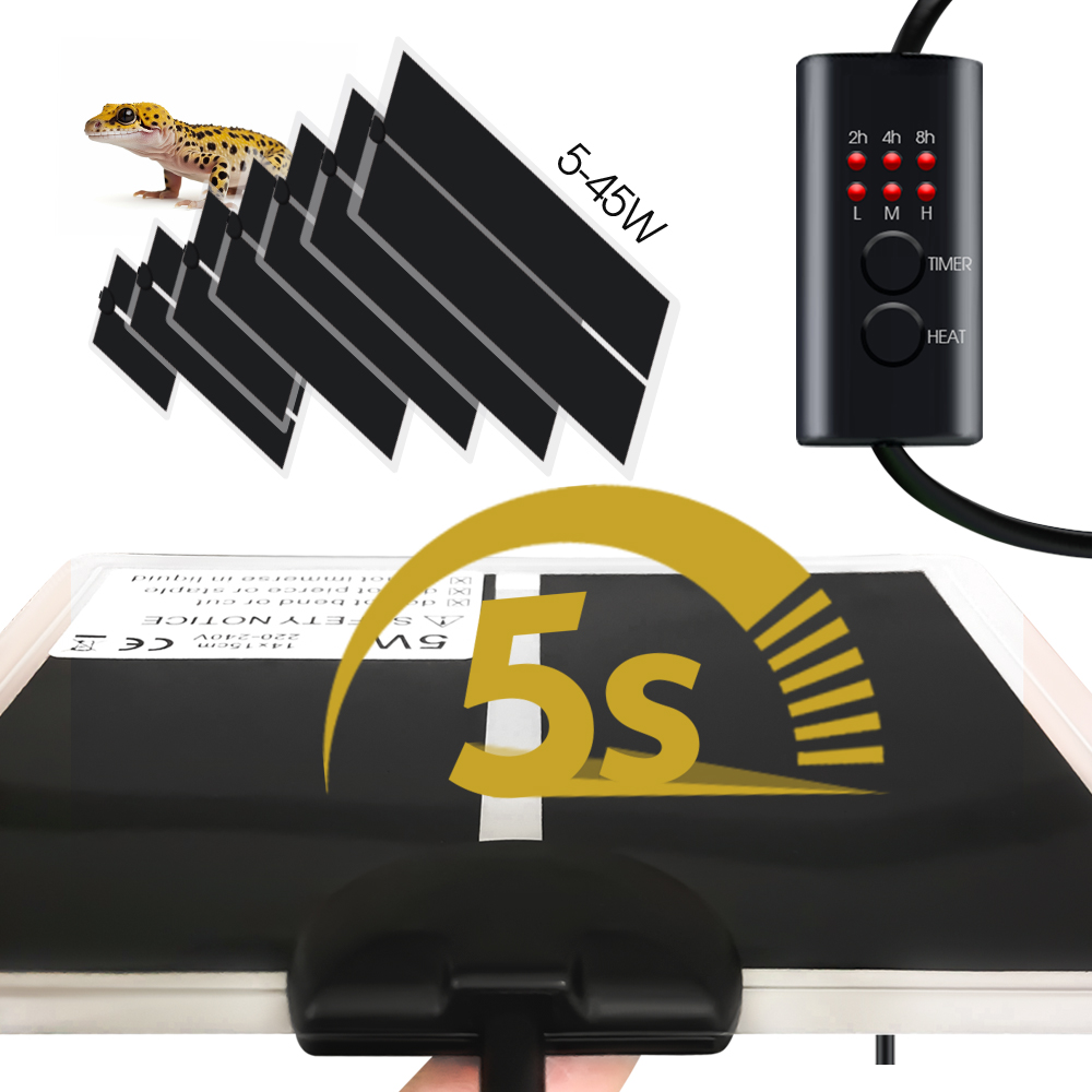 EU Plug 5-20W Reptiles Adjusta - Heat Mat Seedling incelemesi ve fiyatı