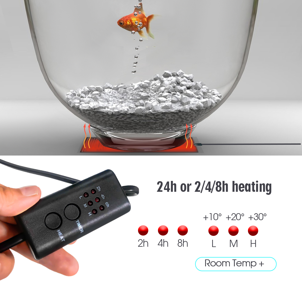 EU Plug 5-20W Reptiles Adjusta - Heat Mat Seedling incelemesi ve fiyatı