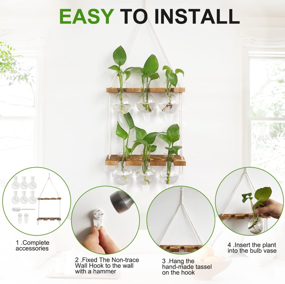 Wall Hanging Plant Propagation - Propagation Station Vase incelemesi ve fiyatı