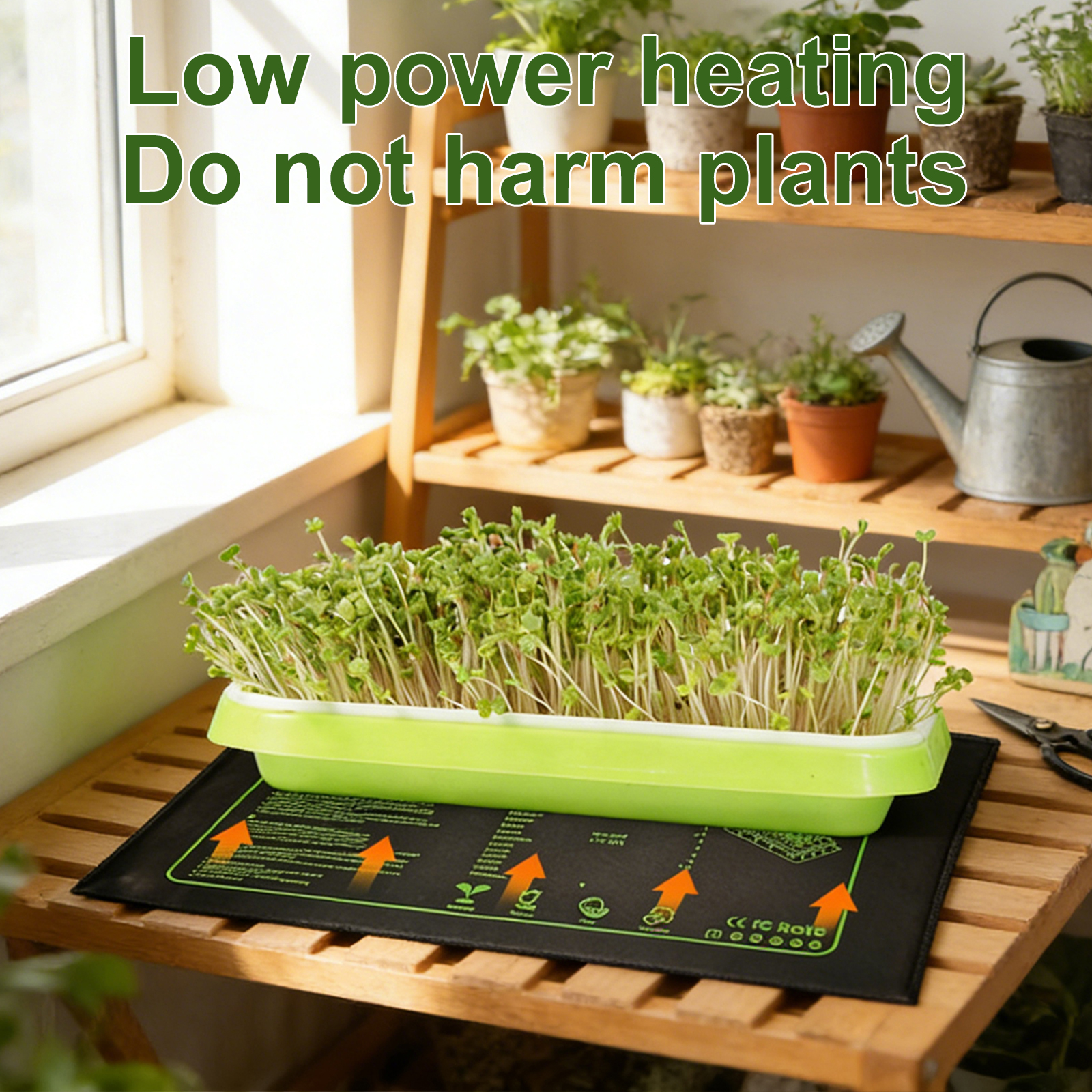 20W Seedling Heating Mat Plant - Heat Mat Seedling incelemesi ve fiyatı