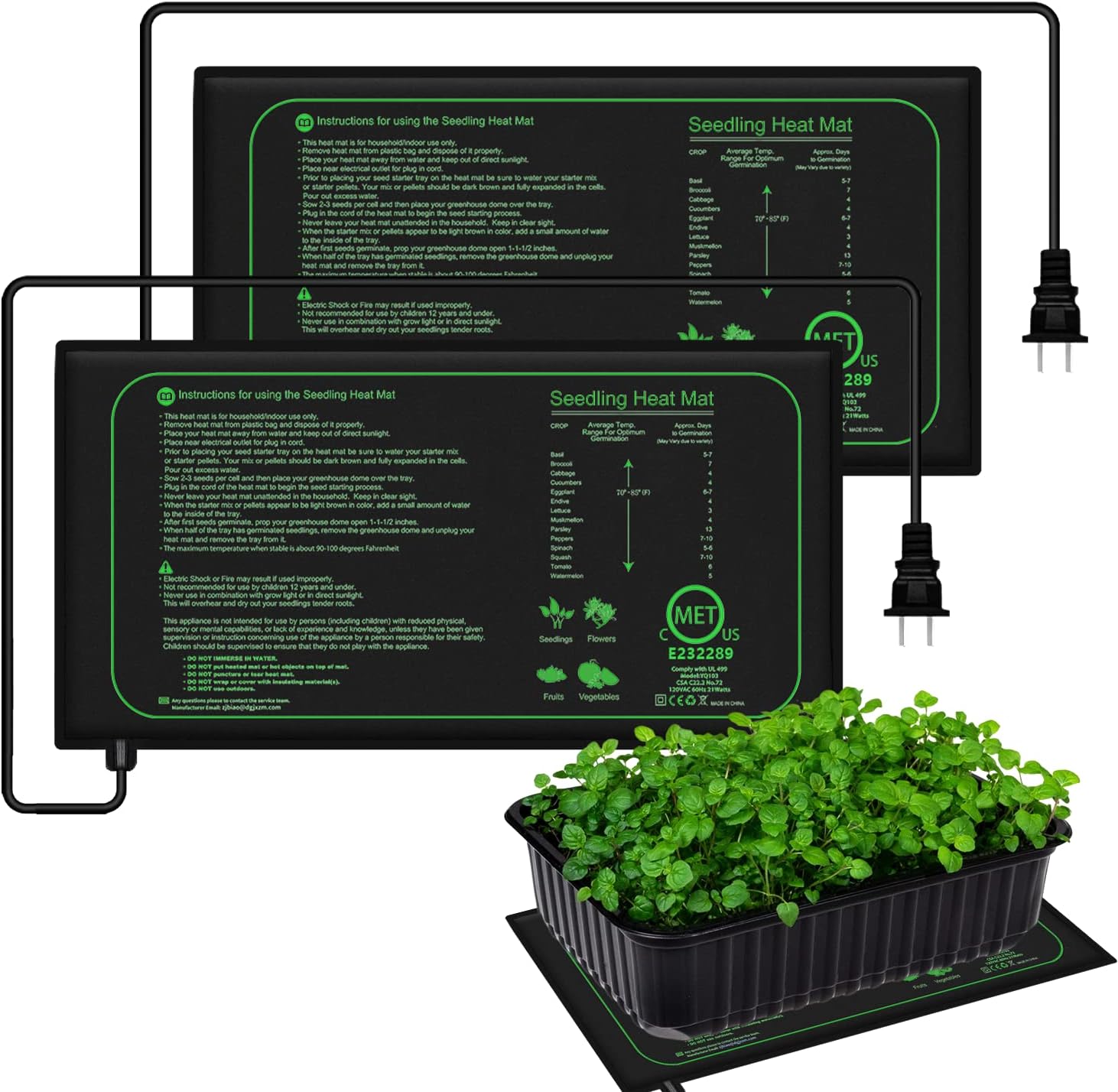 10/25/50CM Seedling Heat Mat I - Rooting Gel Clone incelemesi ve fiyatı