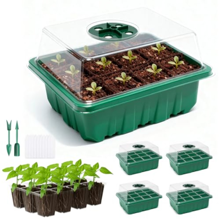 5 Packs Seed Starter Tray with - Humidity Dome Kit incelemesi ve fiyatı