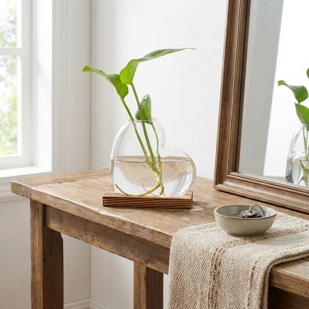 Transparent Hydroponic Glass V - Propagation Station Vase incelemesi ve fiyatı