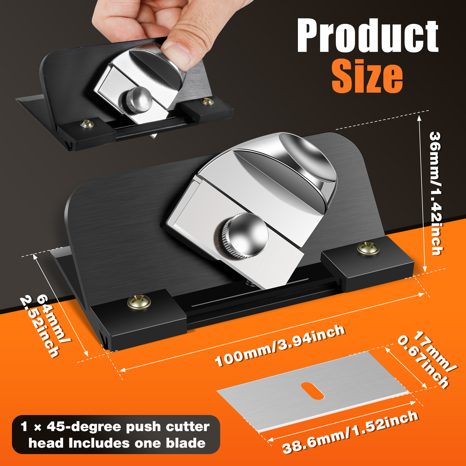 Retractable Mat Cutter 45° Bev - Cutting Board Foam incelemesi ve fiyatı